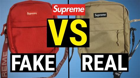 fake supreme shoulder bag for sale|real vs false supreme shoes.